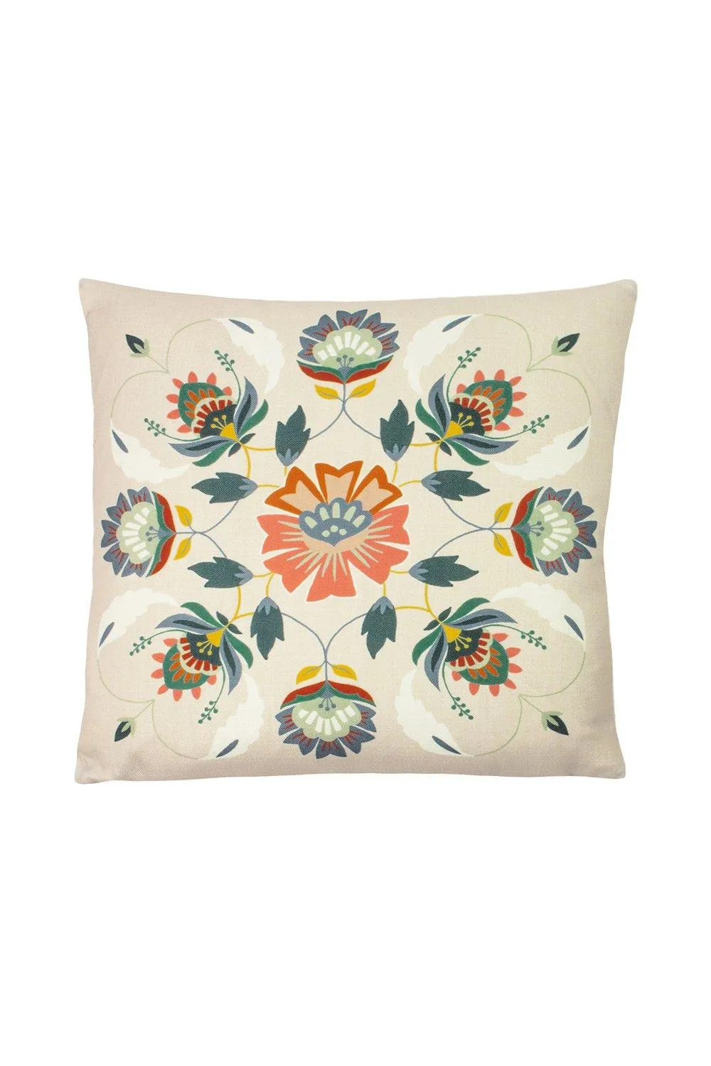 Folk Floral Cushion