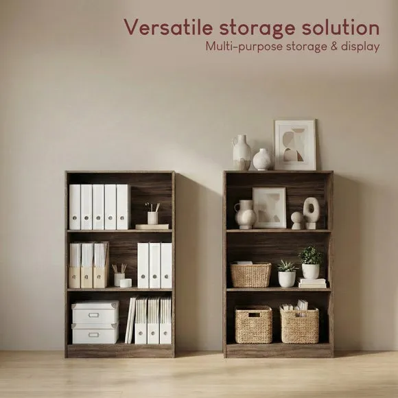Cambridge 3 Tier Medium Bookcase 5