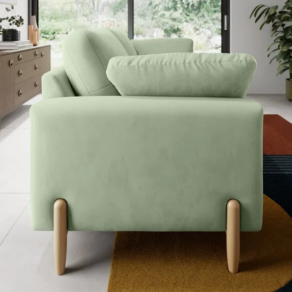 Apollo Vintage Velvet 3 Seater Sofa 1