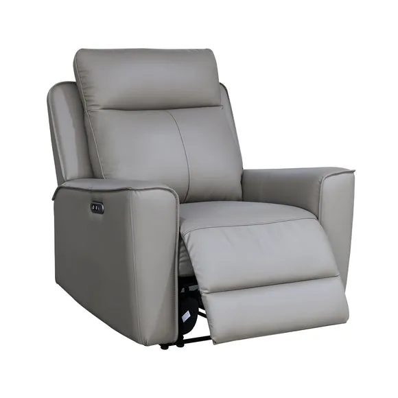 Aspire Elmhurst Leather Power Recliner Armchair 3