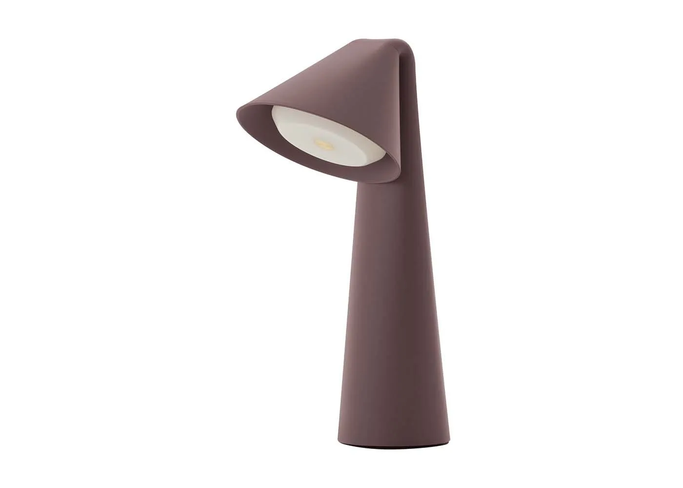 Frandsen Ami LED Portable Table Lamp Chocolate Clay 1