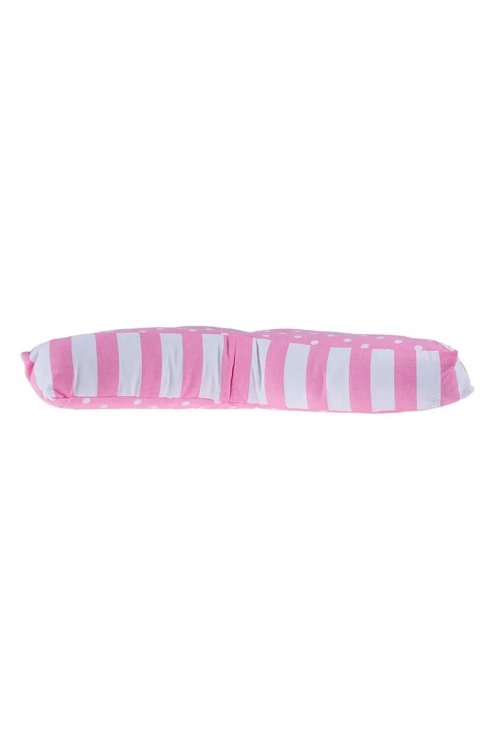 Homescapes Polka Dots Star Floor Cushion in Pink 2