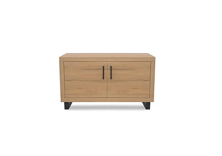 Terra Small 2 Door Sideboard - Natura Bianca - Living Room Furniture - In Time for Christmas