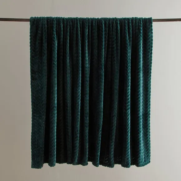 Amelia Recycled Throw Blanket, 200cm x 200cm 2