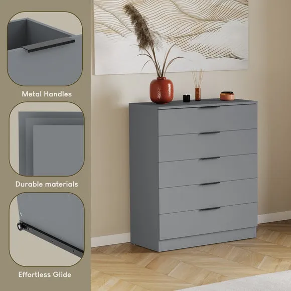 Hayes 5 Drawer Chest 3