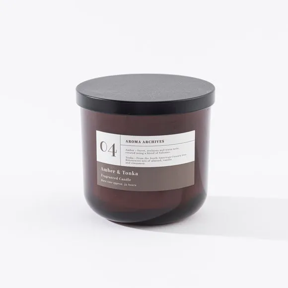 Amber and Tonka Candle 5