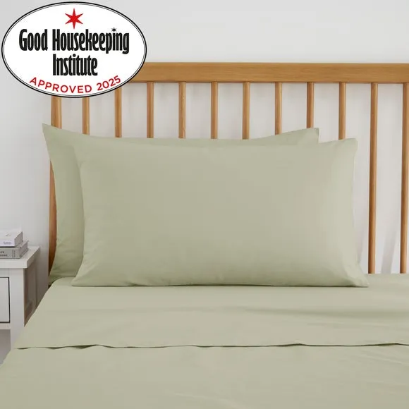 Pure Cotton Standard Pillowcase Pair