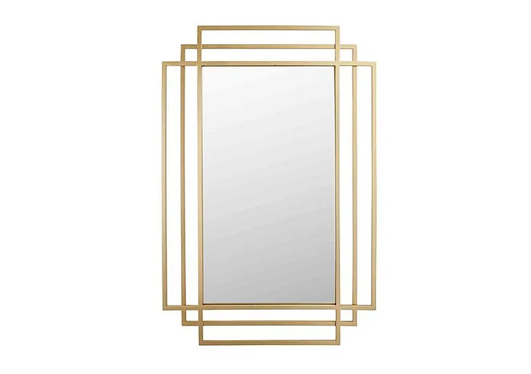 Fixby Mirror - Gold