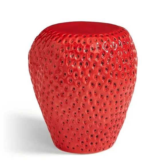 Strawberry Ceramic Side Table 4