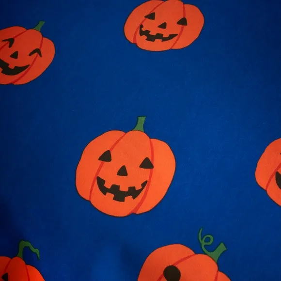 Catherine Lansfield Halloween Pumpkins Polycotton Duvet Cover and Pillowcase Set 5