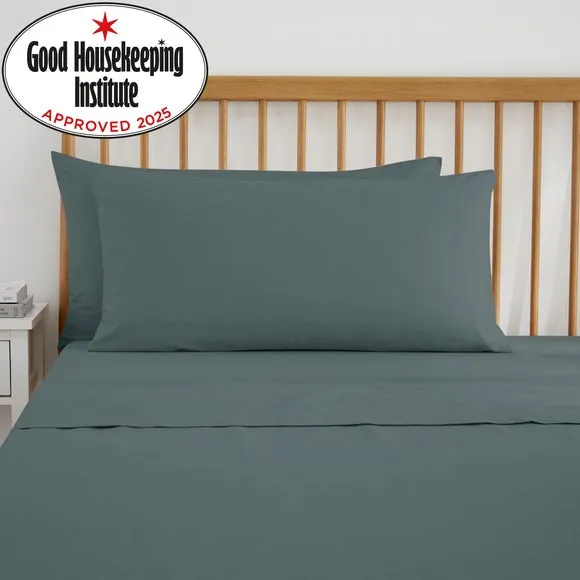 Pure Cotton Kingsize Pillowcase Pair