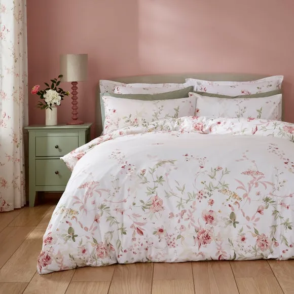 Nola Floral Duvet Cover and Pillowcase Set 1