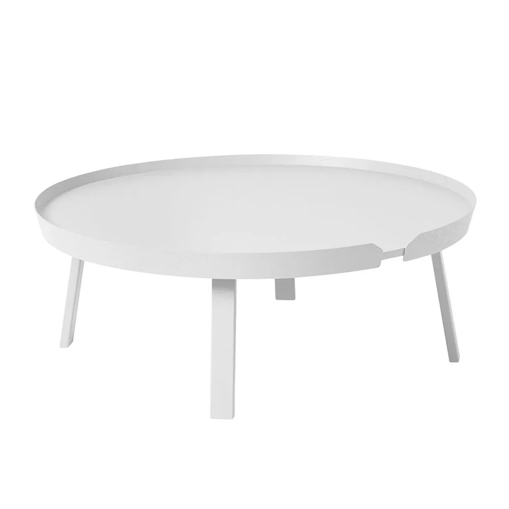 Muuto Around Coffee Table Extra Large White 2