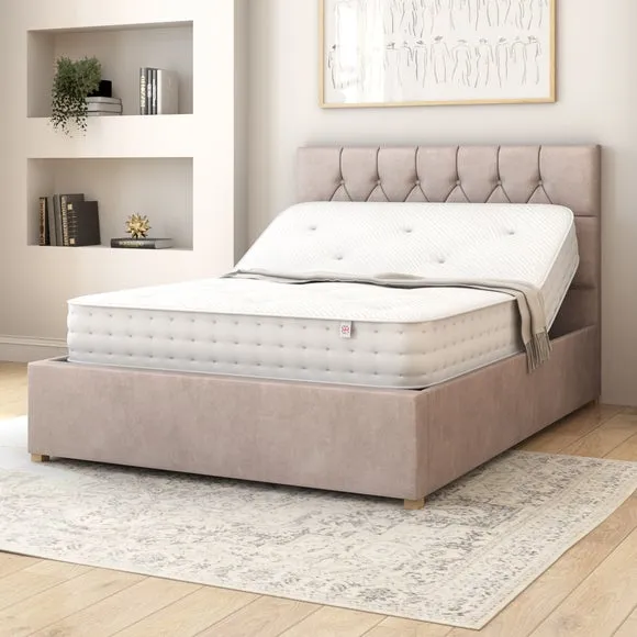 Olivier Plush Velvet Adjustable Bed 3