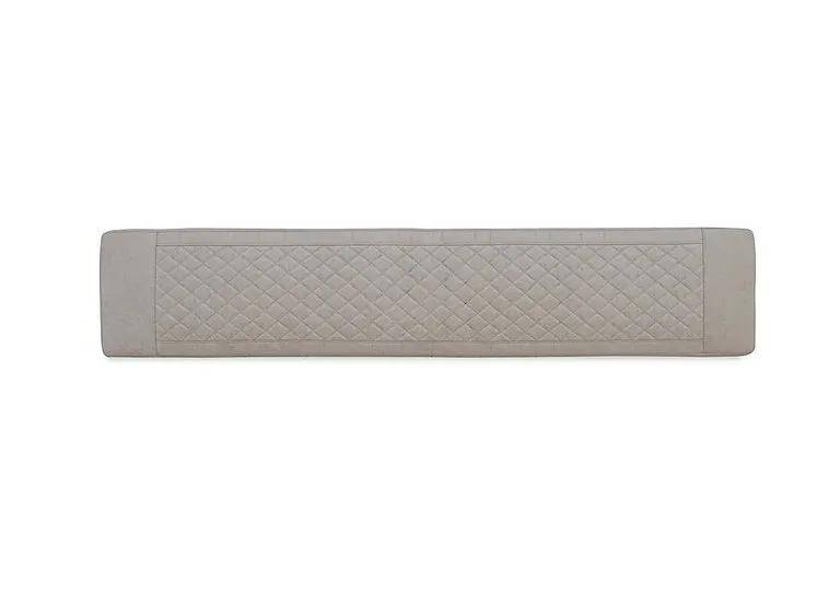Terra Fabric Dining Bench Pad - 140-cm - Taupe - In Time for Christmas