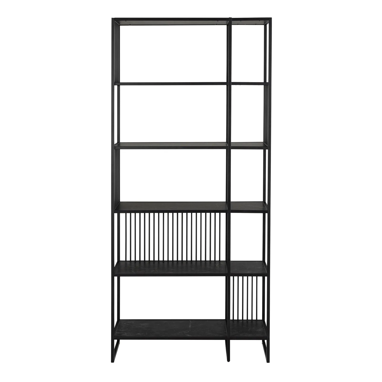Furniture To Go Strington Bookcase with 5 Shelves in Black 2