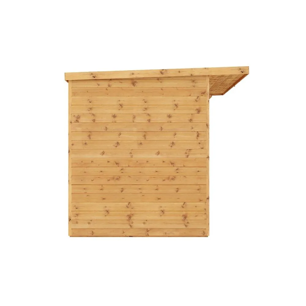 Mercia 10 x 6 Feet Maine Pent Summerhouse - L233.8 x W302.8 x H217 cm - Brown 6
