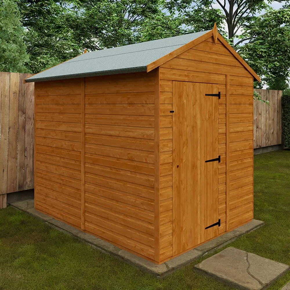 Buttercup Farm 8 x 6 Feet Flex Apex Windowless 12mm Flex - L238.8 x W175 x H213.5 cm in Burnt Orange 5