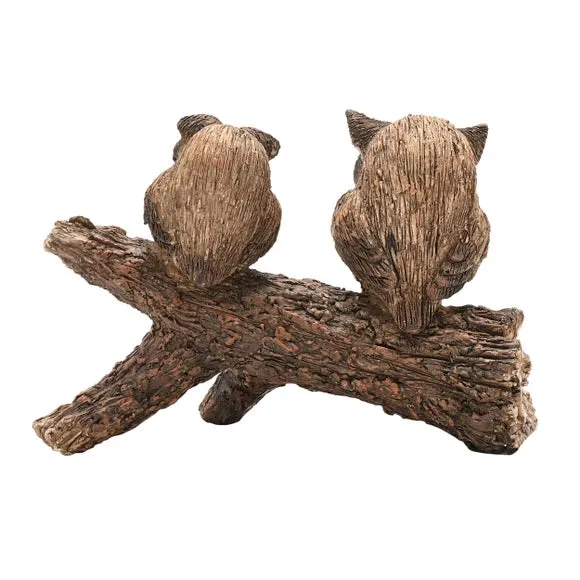 Country Living Owls On A Branch Ornament 5