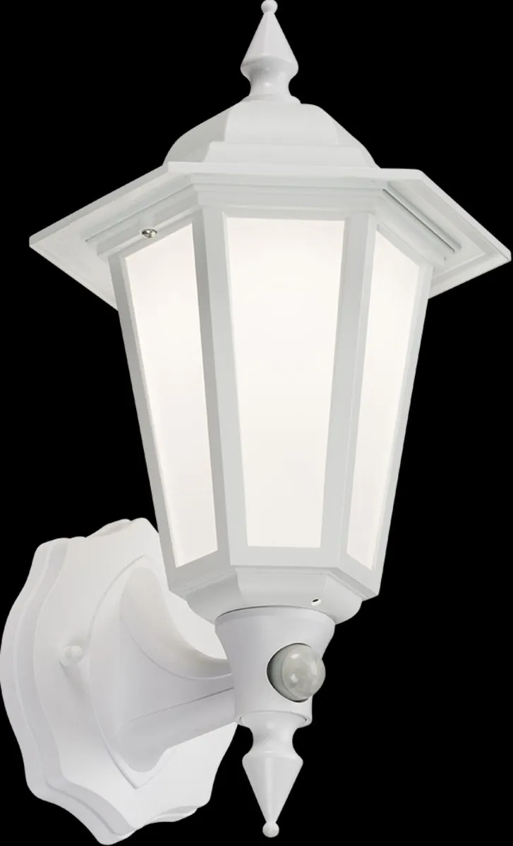 Netlighting LED Wall Lantern with Photocell Sensor White 230V IP54 8W
