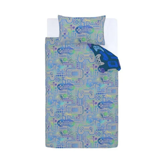 Catherine Lansfield Gamer Duvet Cover & Pillowcase Set 5