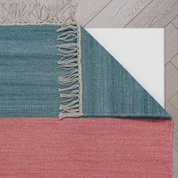 Wool Flatweave Stripe Rug 3
