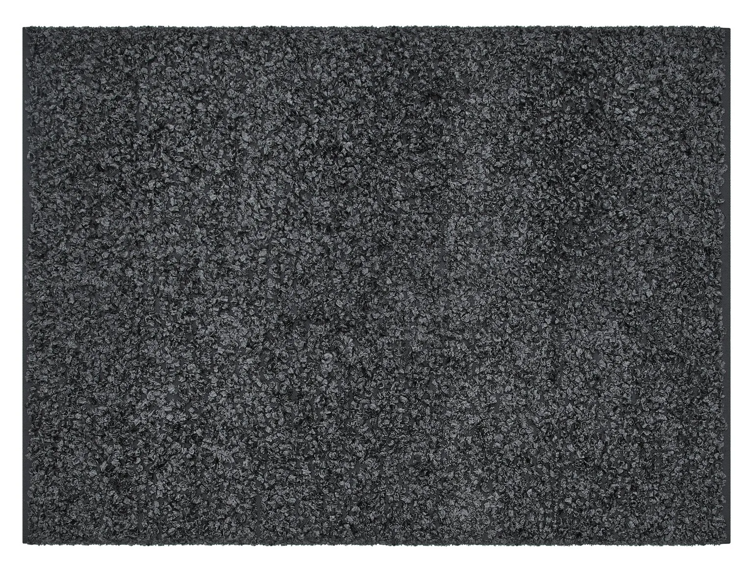 Argos Home Flump Cotton Short Pile Rug - 120x160cm -Charcoal