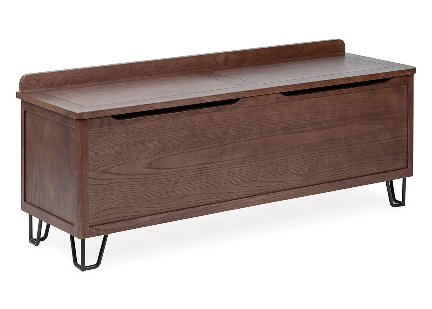 Heal's Brunel Blanket Box Dark Wood