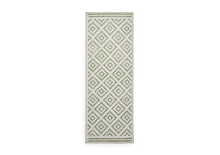 Agnes Washable Runner - 60cm-x-170cm - Green - Home Accessories - In Time for Christmas