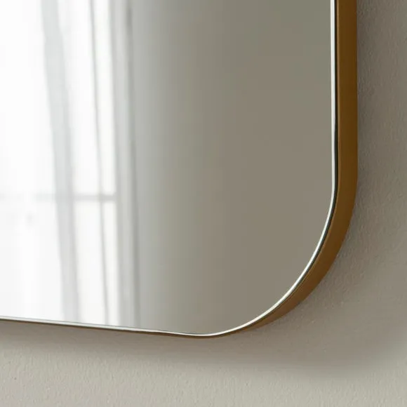 Yearn Soho Curved Overmantel Wall Mirror 2