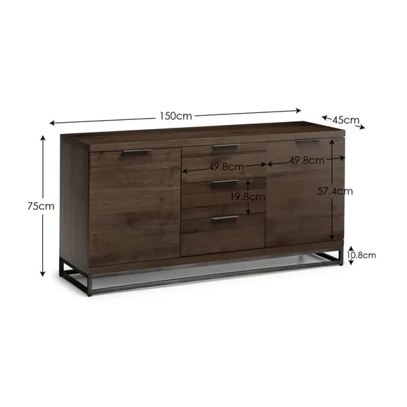 Brooklyn Sideboard, Dark Oak 6