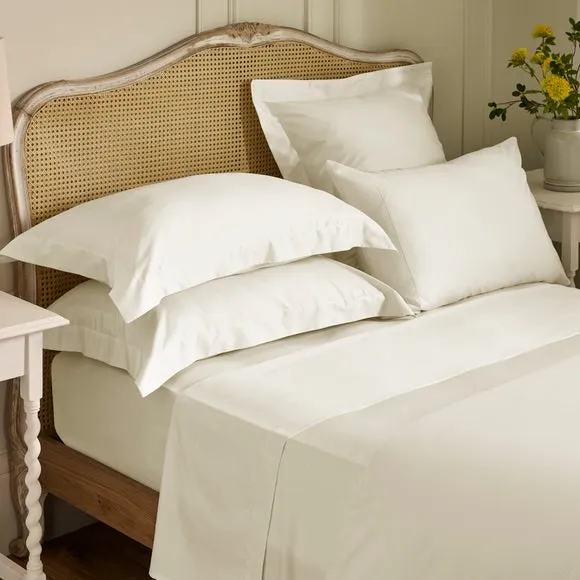 Dorma Luxe Egyptian Cotton Sateen Oxford Pillowcase 1