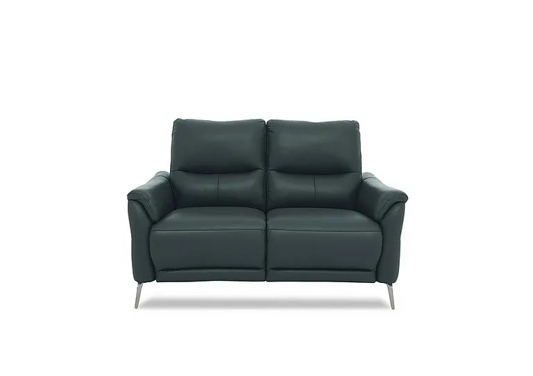 Daytona 2 Seater Leather Sofa - Peacock