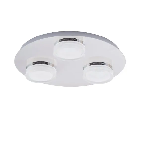 Bolton 3 Light LED Flush Ceiling Light 4