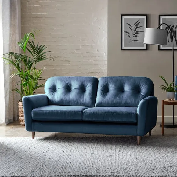 Sven Opulent Velvet 3 Seater Sofa 3