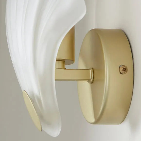 Shell Coastal Bathroom Wall Light 3