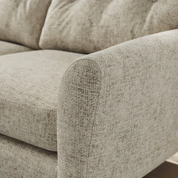 Sven Chunky Chenille Large Corner Chaise Sofa 5