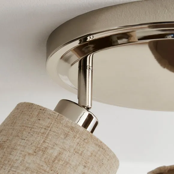 Preston 3 Light Adjustable Semi Flush Spotlight 3