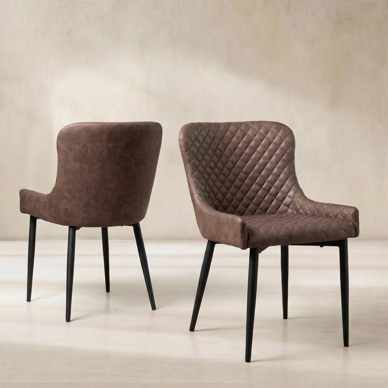 Rivington Dining Chair, Brown | Barker & Stonehouse