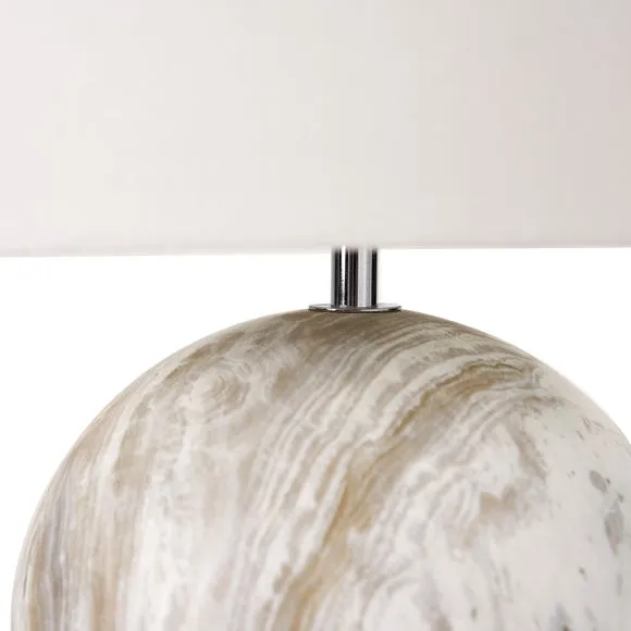 Viejo Stone Effect Ceramic Table Lamp 4