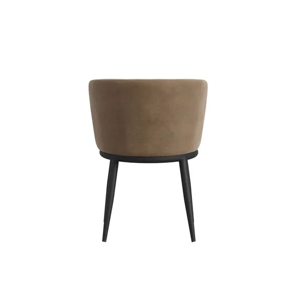 Nova Velvet Set of 2 Dining Chairs 5