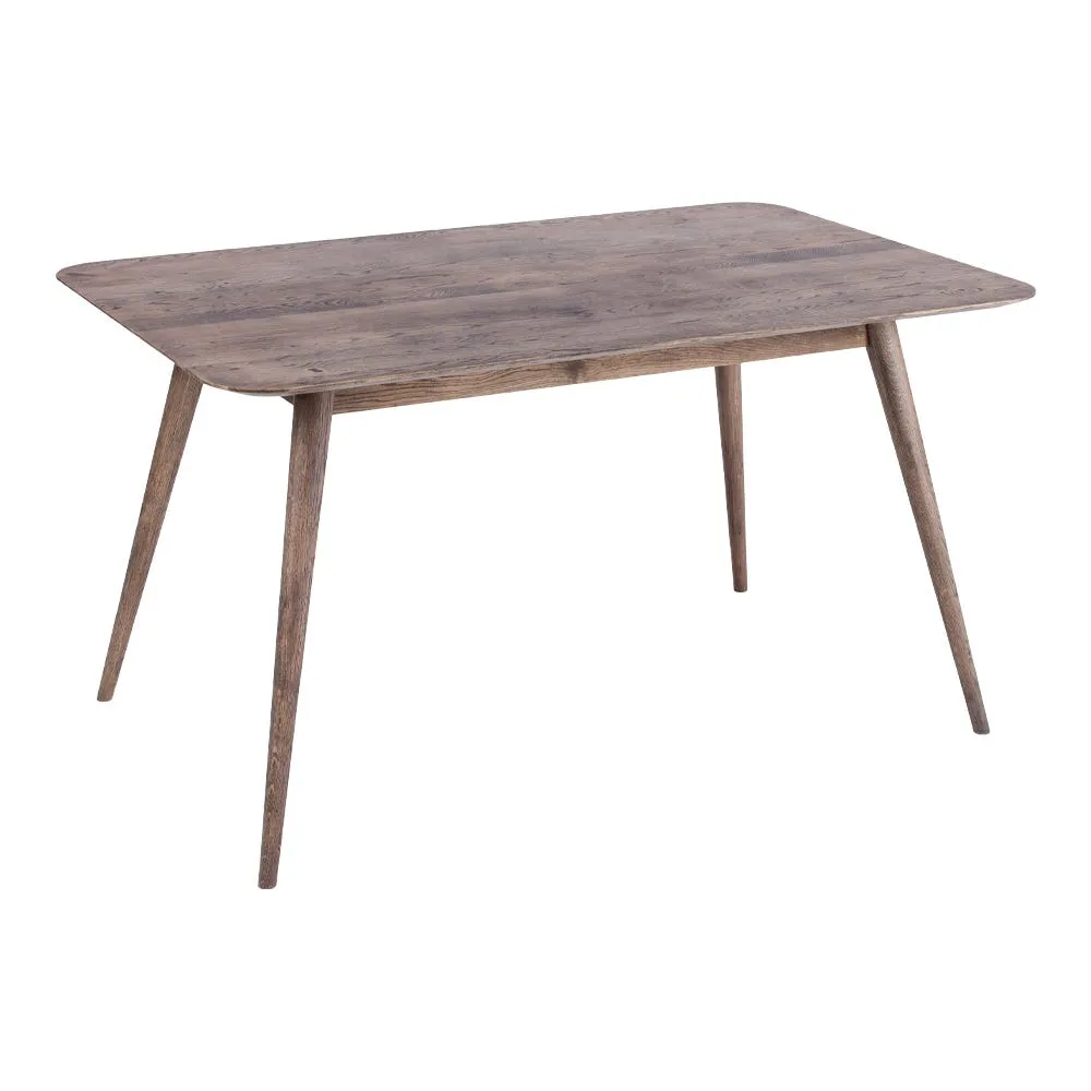Gazzda Stafa Dining Table Smoked Oiled Oak 140cm 1