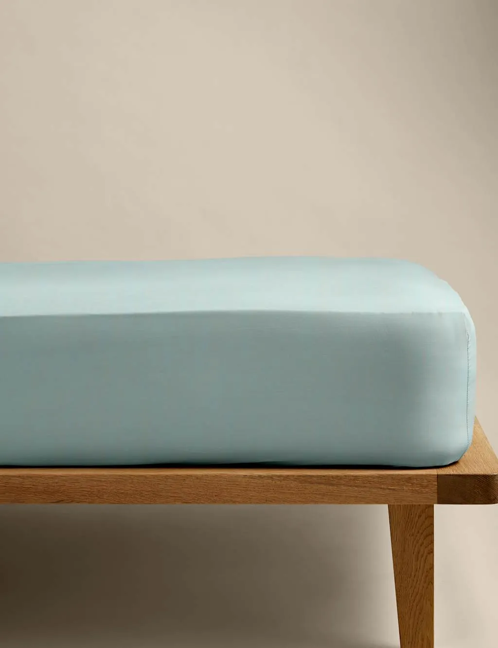 M&S Stay Cool Lyocell Rich Extra Deep Fitted Sheet Seafoam