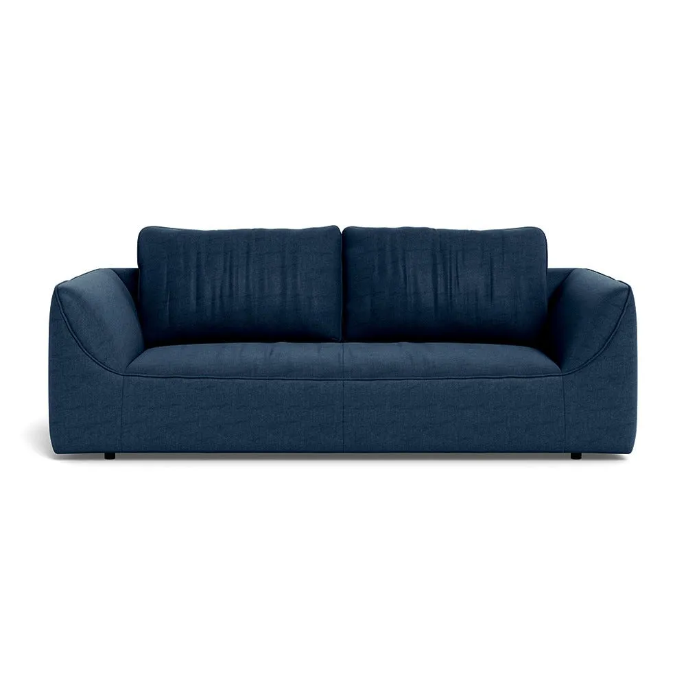 Heal's Morven 3 Seater Sofa Capelo Linen-Cotton Inkspot 1