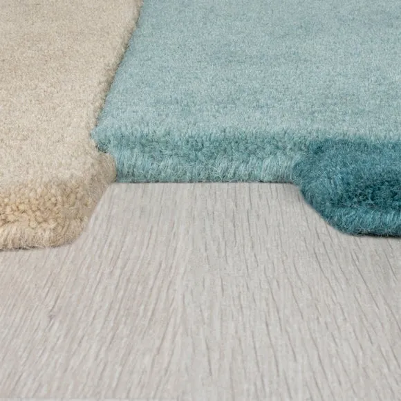 Collage Modern Cut-Out Wool Rug 4