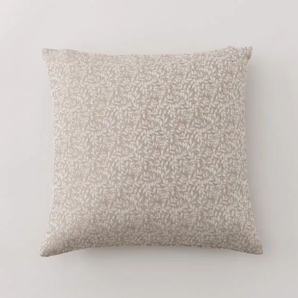 Shimmer Leaves Square Cushion Cover 3