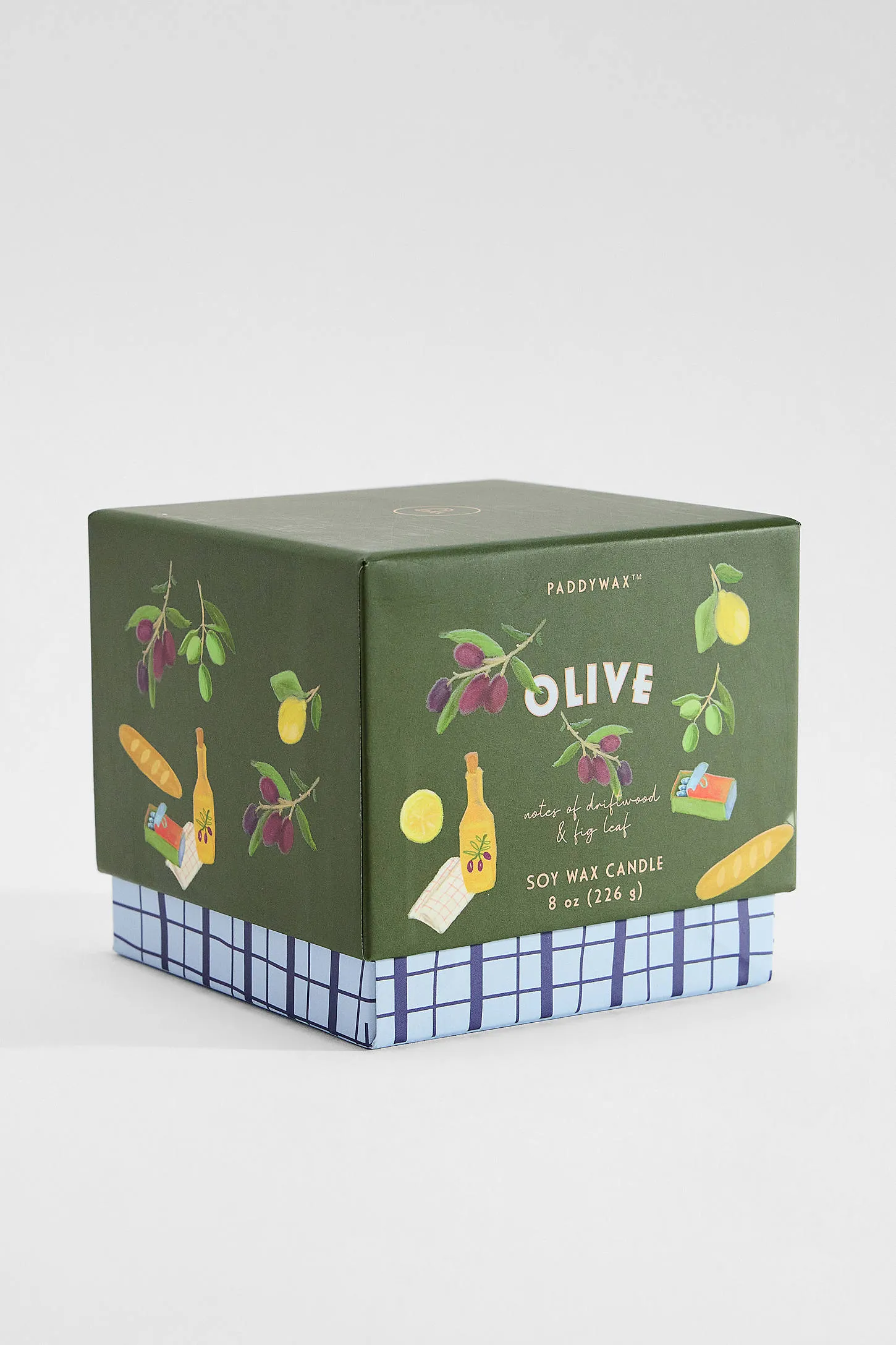 Paddywax Olive Ceramic Soy Wax Candle ALL 4