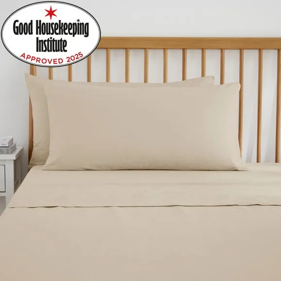 Pure Cotton Kingsize Pillowcase Pair 1