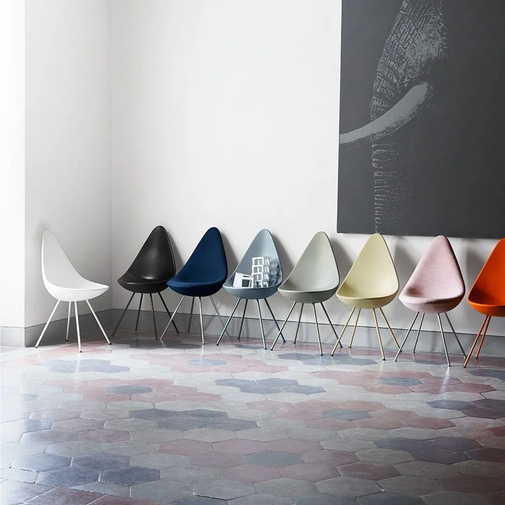 Fritz Hansen Drop Chair Nine Grey 4