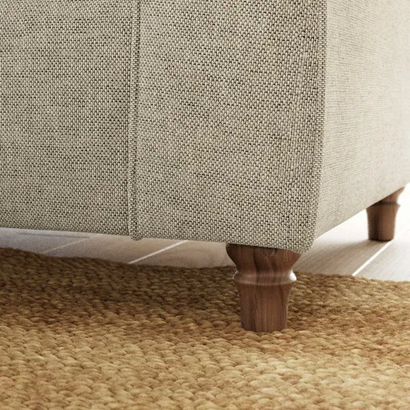 Flori Basket Weave Corner Sofa 5